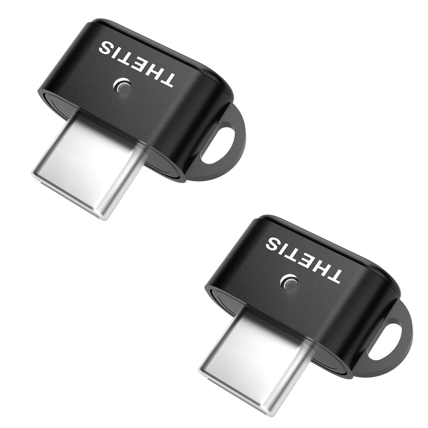 Thetis Nano-C for Business - USB C FIDO2 Security Key L1 MFA & Passkey Access for School ERP, Employee Online Account, Compatible with Coinbase Google Workspace Apple ID Window Salesfore - 2 Pack