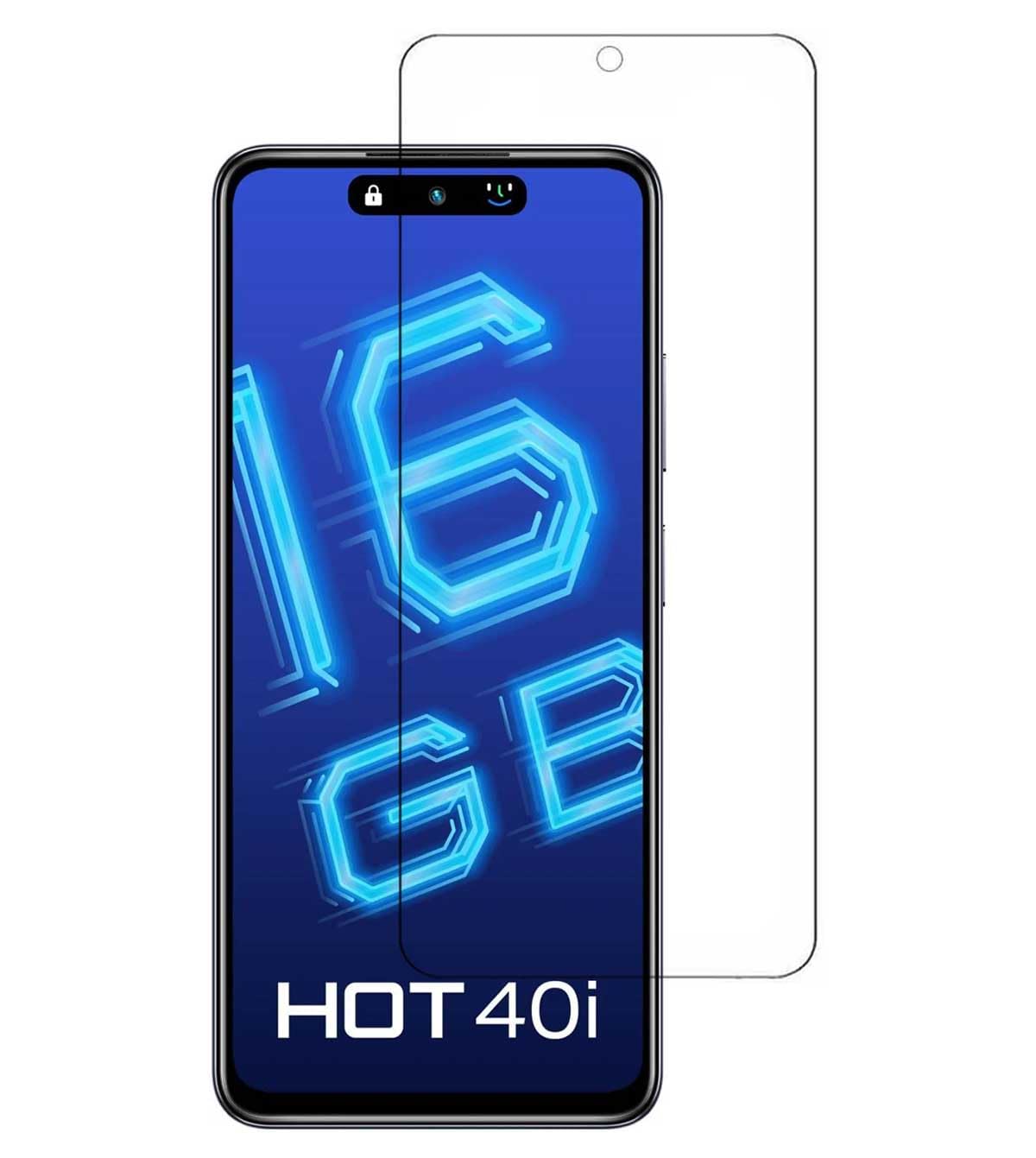 RRTBZ Impossible Flexible Fiber Screen Protector Guard Compatible for Infinix Hot 40i / Smart 8 HD (Screen Guard) (B0CW1GRHMP) Amazon Price History, Amazon Price Tracker