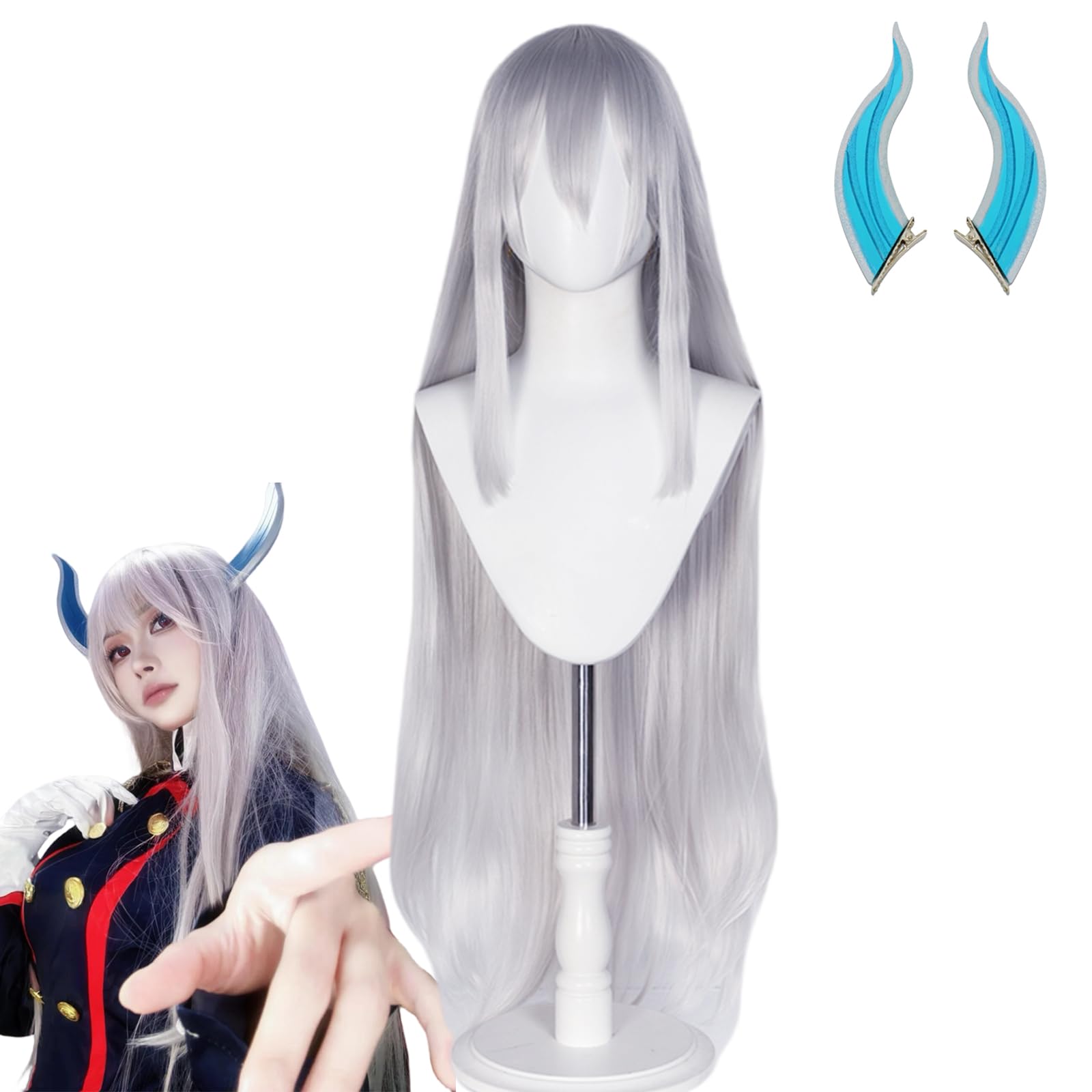 魔都精兵のスレイブ 羽前京香 コスプレフルセット ウィッグ付き コスプレ衣装 魔都精兵のスレイブ 羽前京香 コスプレ 衣装