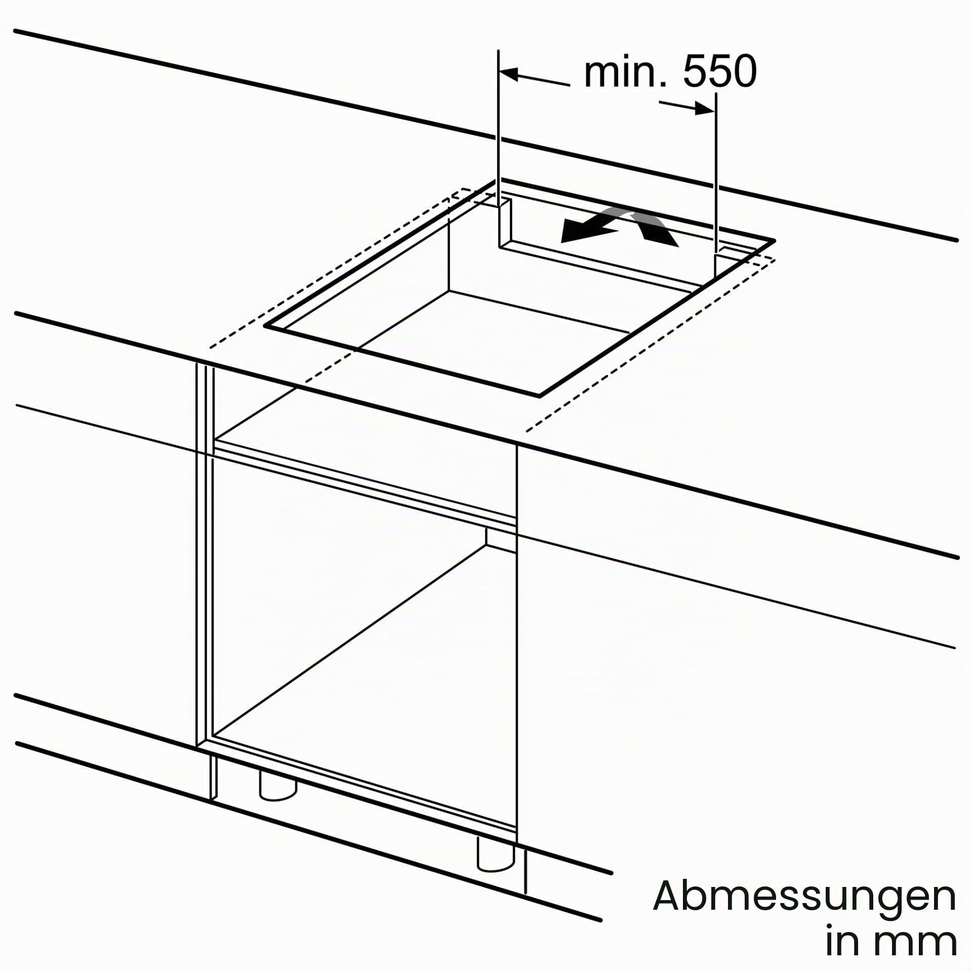 Bosch PIV831HB1E Serie 6, Einbau-Induktionskochfeld 80 cm, Schwarz