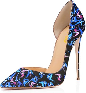 Multi colored heels amazon Clearance