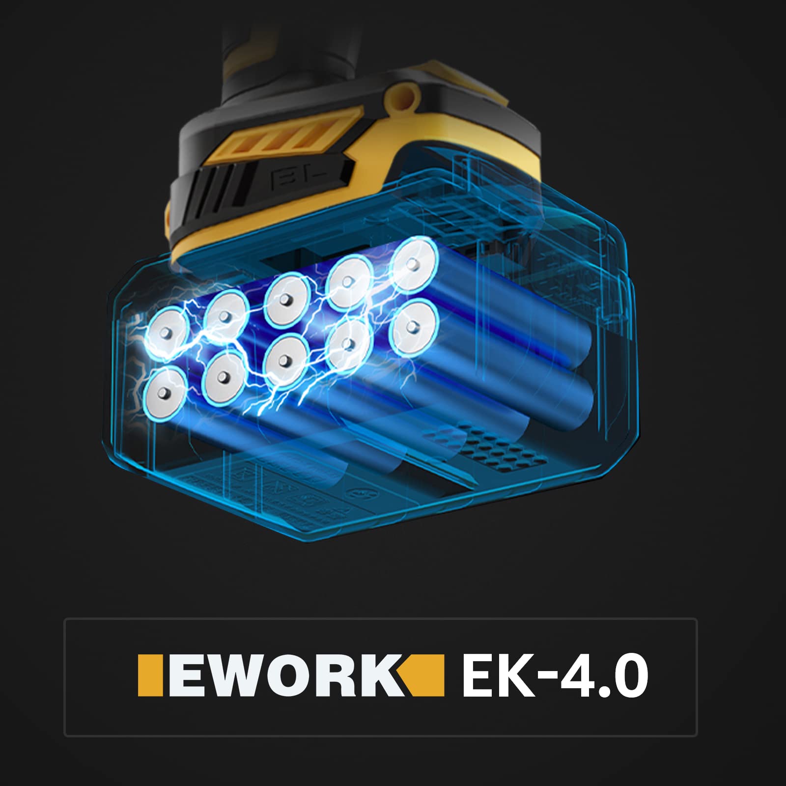Amazon.co.jp: EWORK 21 Vリチウムイオン電池4.0 Ah EWORK21Vシリーズ