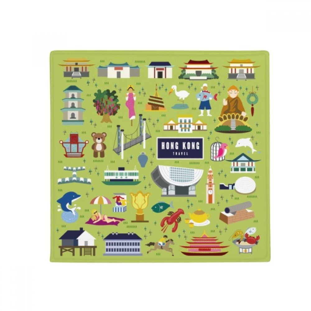 Tapis de sol antidérapant pour animal domestique 80 cm de forme carrée pour entrée