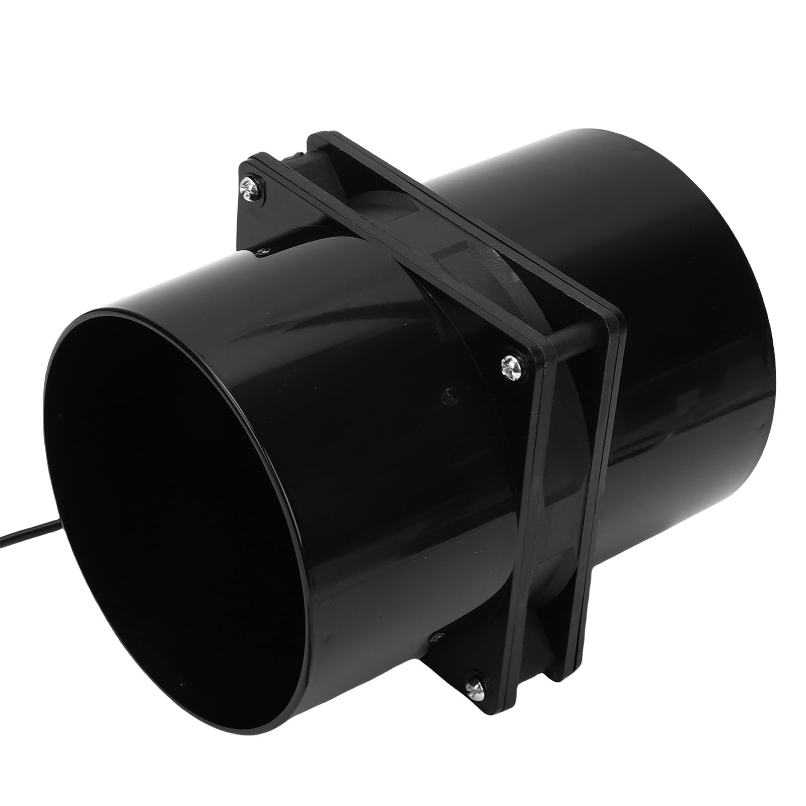 Ventilatore di scarico flangiato ad energia solare Ventilatore di ventilazione solare Flusso d'aria ad alta efficienza Funzionamento silenzioso per capannone per polli in serra