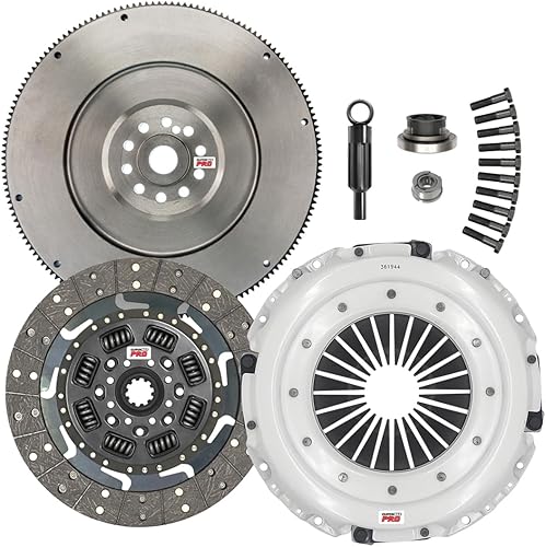 Miniatura 6 de ClutchMax PRO Performance Stage 1 Kit de embrague compatible con F-Super Duty F250 F350 F59 7.3L 8cyl Turbo Diesel 1994 1996 1997 (CP07154HD-ST1)