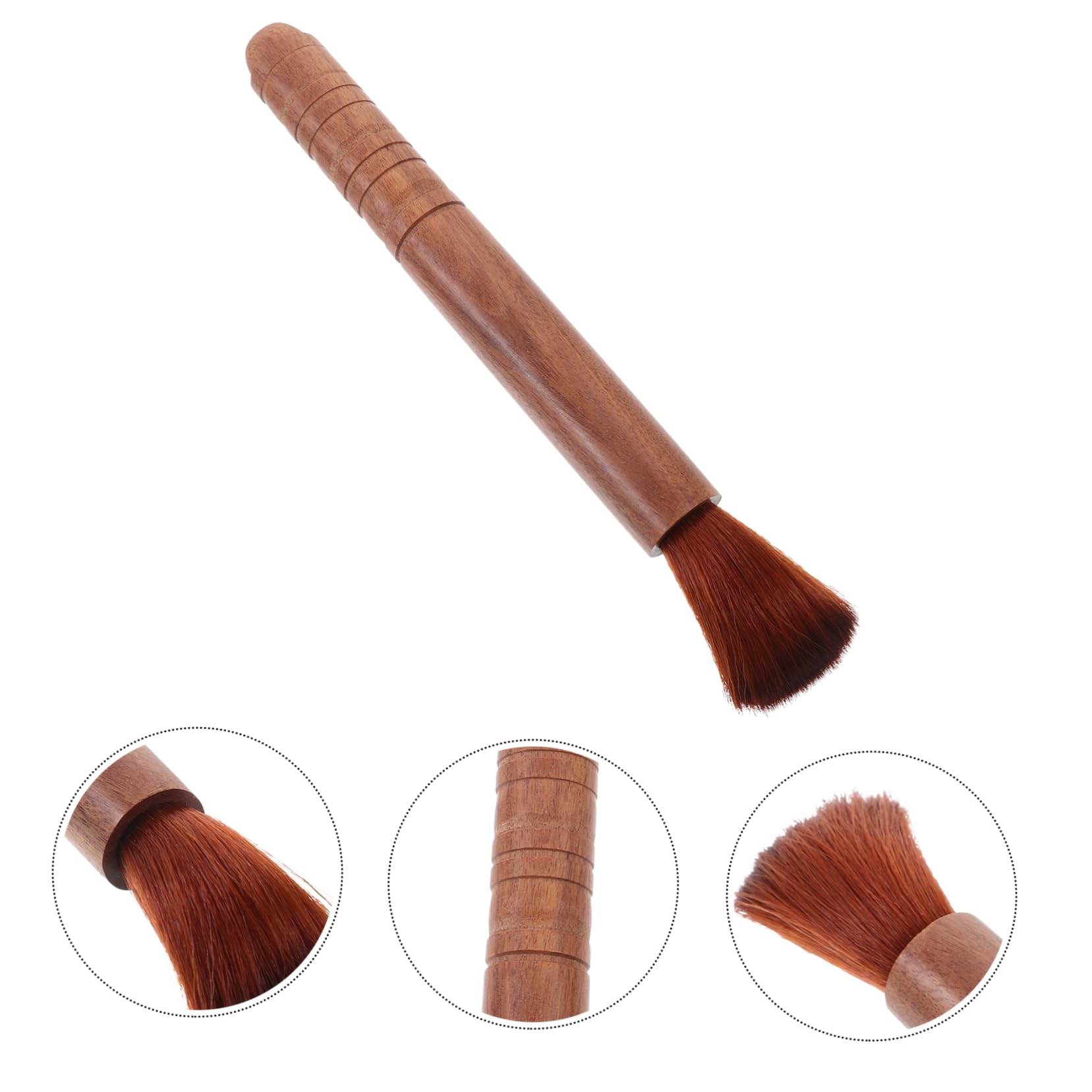 IWOWHERO Natural Wood Bristle Tea Brush Teapot Cleaning Teapot Brush Tea Accessories