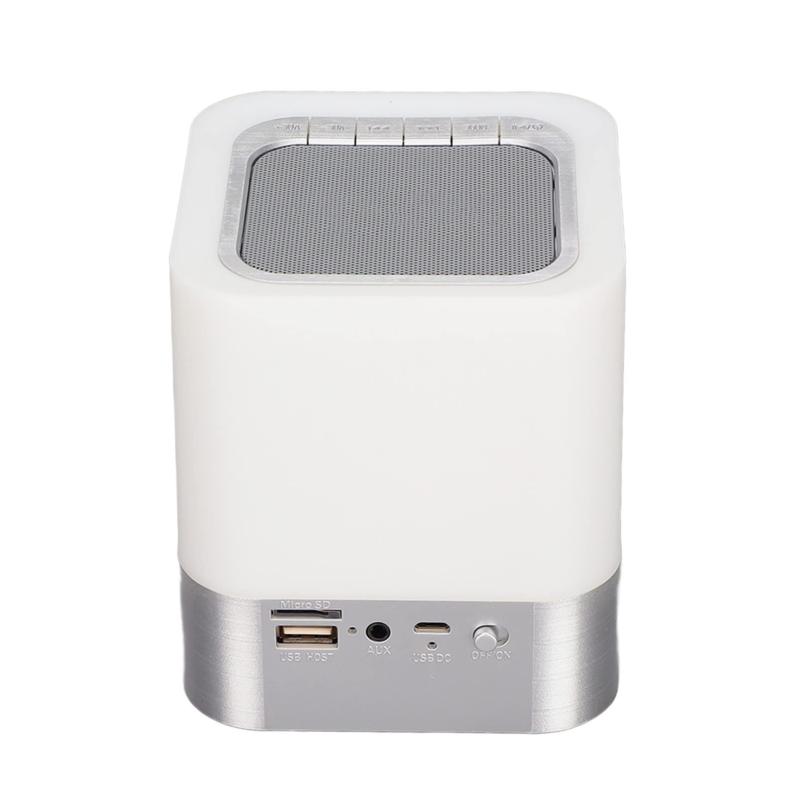 Altoparlante Sveglia Bluetooth con Luce LED Touch Control per la Lettura del Tempo Libero e la Camera dei Bambini, Design Portatile