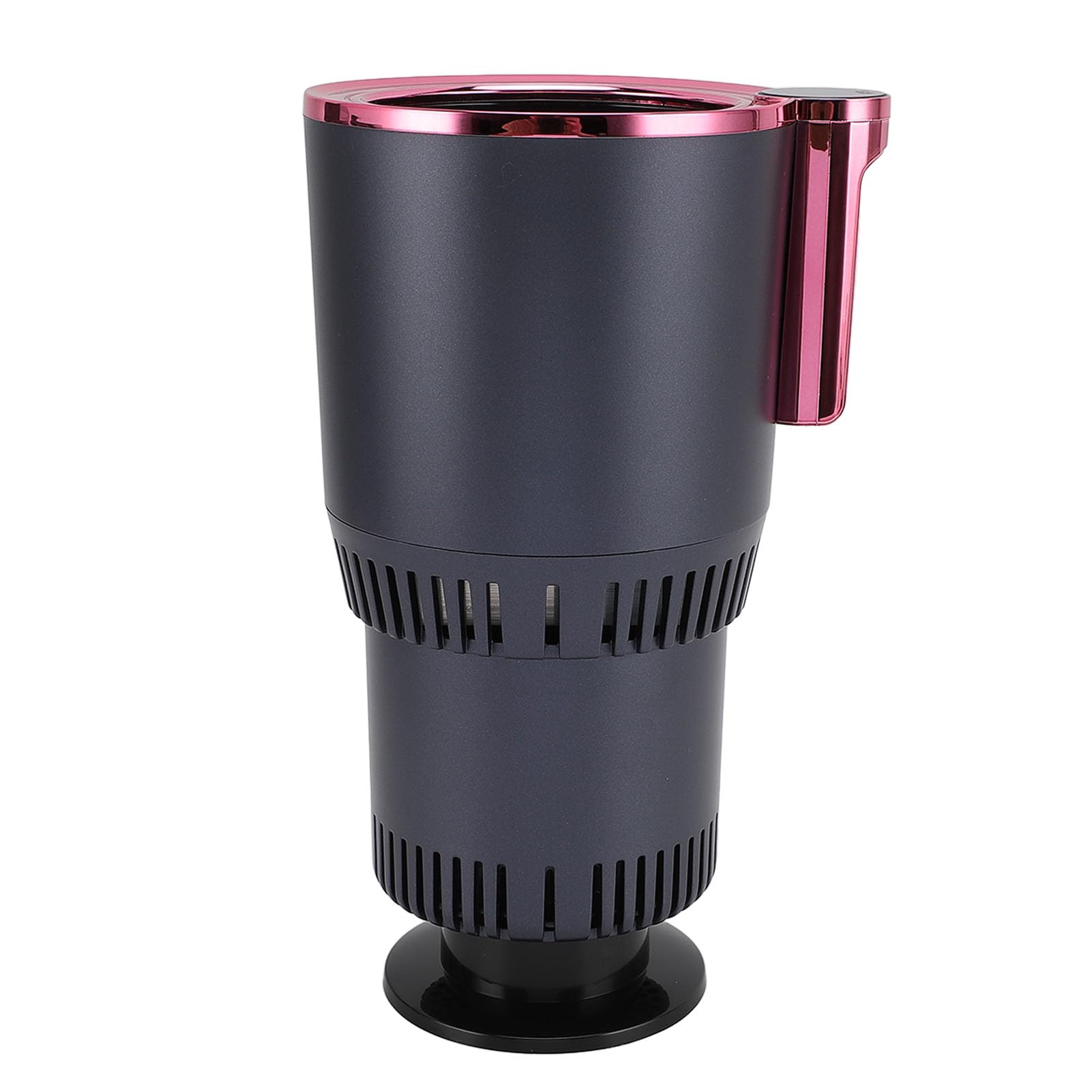 Calentador de Tazas para Auto, 2 en 1 Diseño Inteligente Semiconductor Enfriamiento Calefacción Pantalla LCD de Temperatura Control Táctil, Calentador y Enfriador de Tazas con Plug and Play