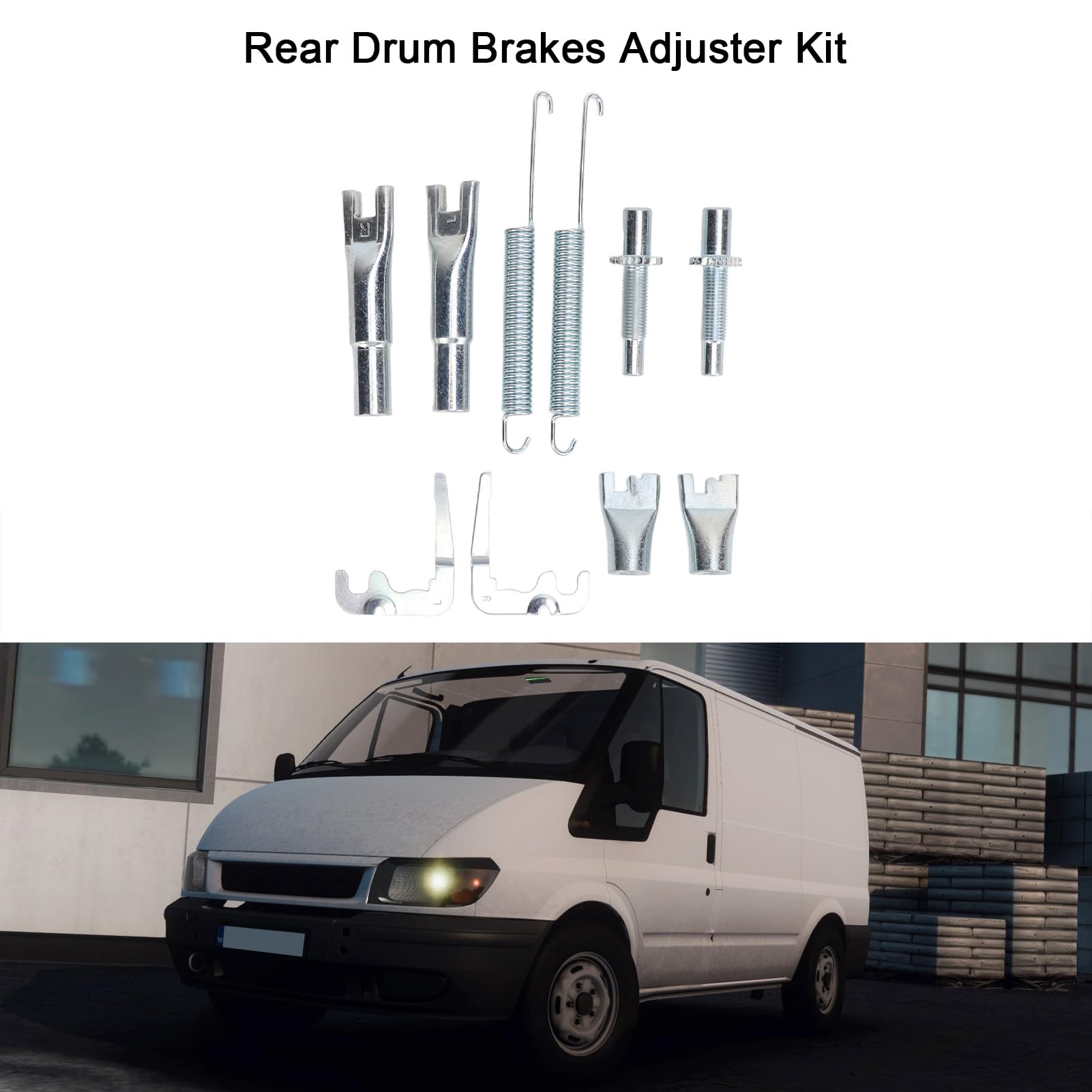 Kit De Réglage Freins Arrière YC15 2K286 AC Pour MK6 2000-2006 2.0/2.4 - 10 Pièces Métal, Numéro OE 4540754