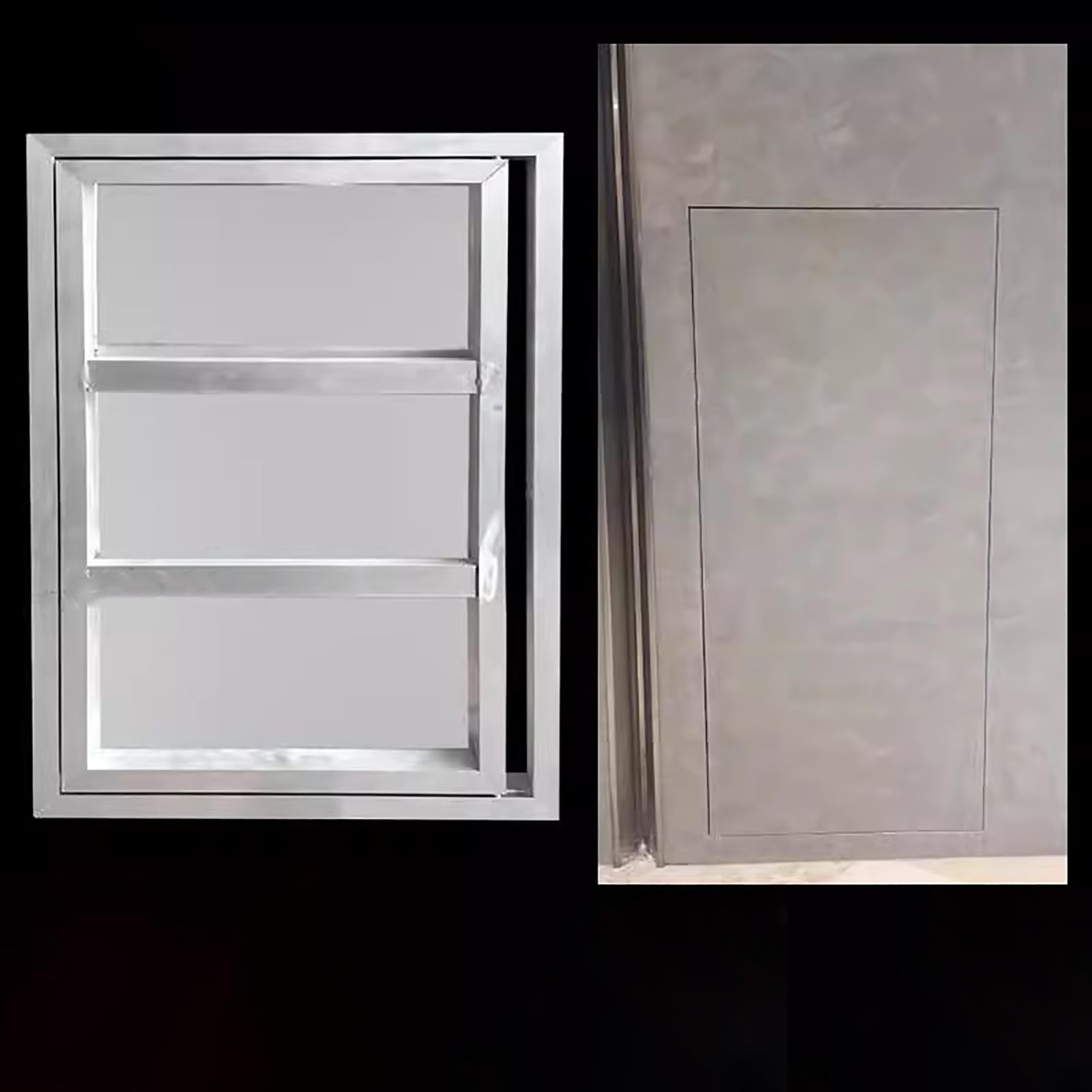 Trappe d'inspection dissimulée carrelable 550 x 750 mm avec cadre métallique