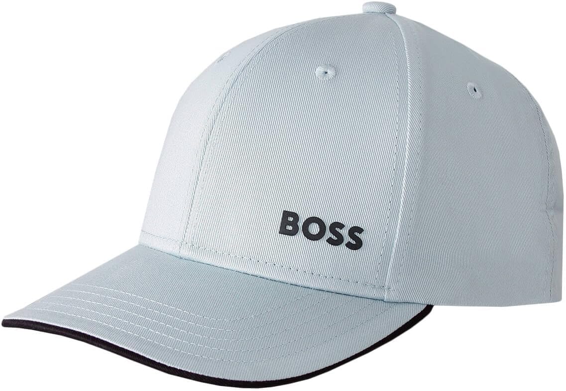 BOSS Mens Bold Logo Cotton Twill Cap