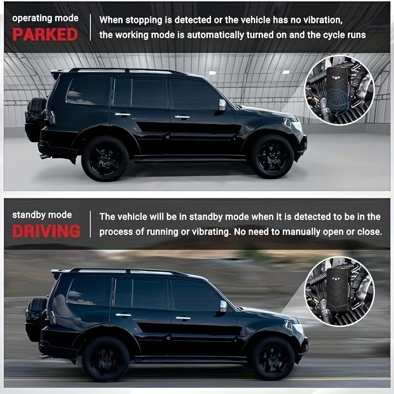 Rodent Repellent for Car Engines, 2 Pack Mice Deterrent for Cars Mouse Repellent Ultrasonic Outdoor, Variable Frequency Ultrasonic&LED Strobe Lights, Keep Mice Out of Car Engines, Rooms, Indoors - Image 3