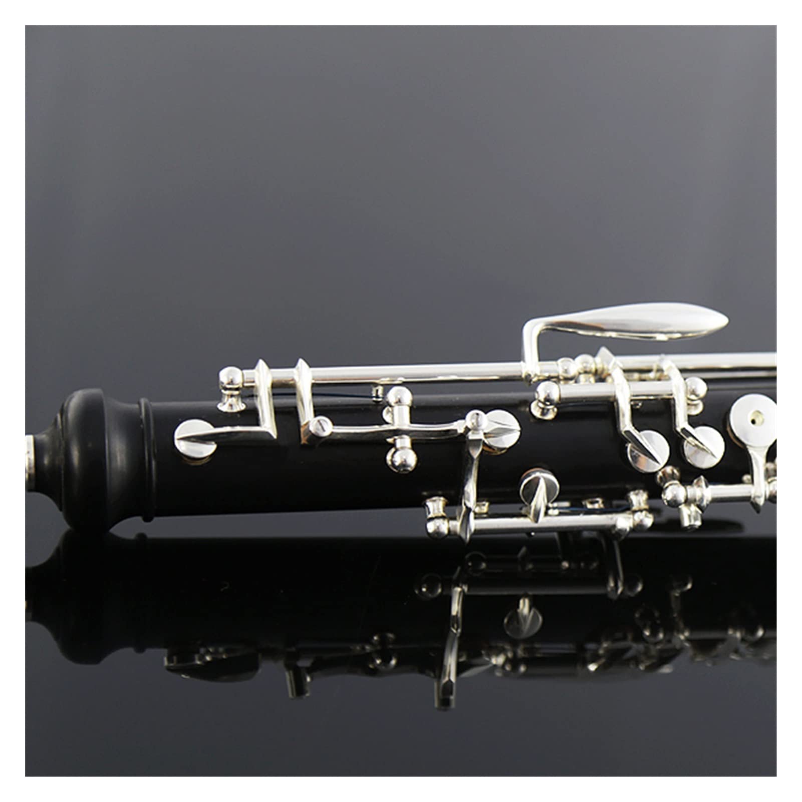 Strumento Oboe Il Pulsante Semi-Automatico Placcato Argento Oboe È Adatto per L'apprendimento dei Bambini Principiante di Oboe