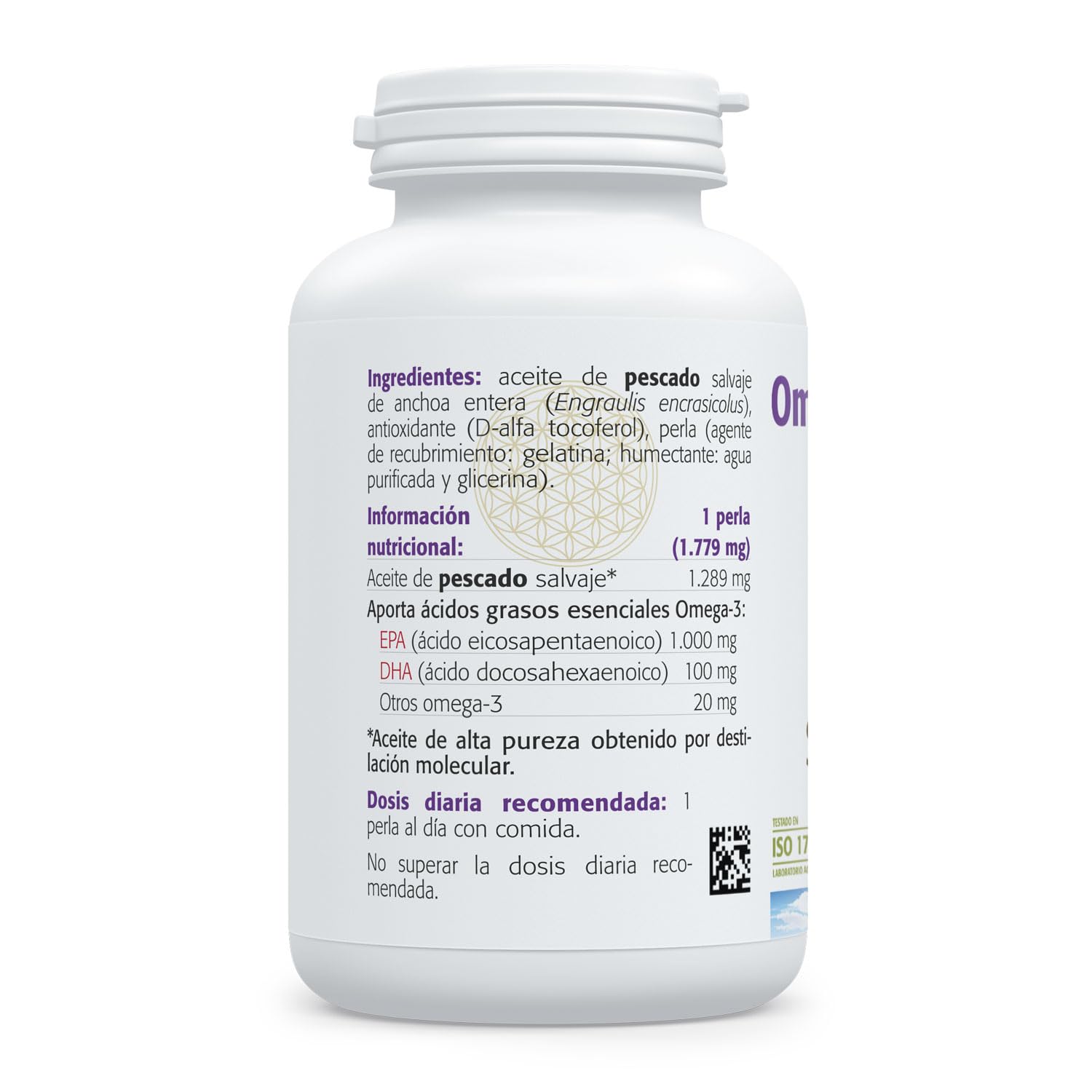 SURA VITASAN Omega Mood-EPA 30 Perlas – Alta Concentración 1.000 mg EPA y 100 mg DHA – Bienestar Emocional, Función Cognitiva, Salud Cardiovascular – Aceite de Pescado Salvaje de Grado Farmacéutico