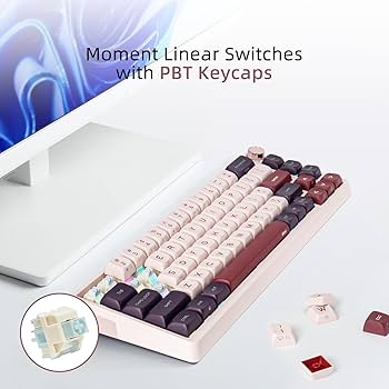 10 Key Usb Keypad ELMWAY KZZI K20 Wireless Mechanical Number Pad U2013 Rechargeable Numeric Keypad With BT3.0/2.4G/USB-C, RGB Backlighting, Aluminum Knob, Hot-Swappable Keypad Usb C