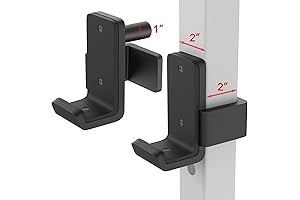 SELEWARE Solid Steel J Hook for 2 Inches x 2 Inches or...