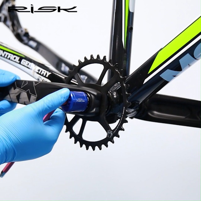 Estrattore Per Guarnitura Bicicletta ZRM&E – In Acciaio Al Carbonio – Universale Per Pedivelle Scanalate E Foro Quadro - 4