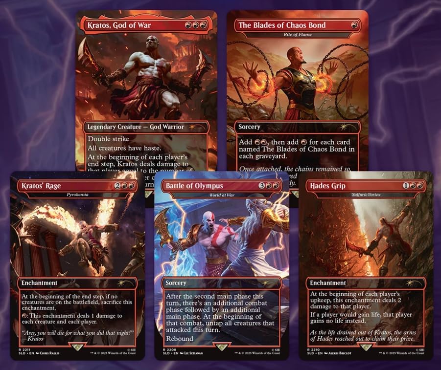 MTG Secret Lair x God of War: Greek (Non-Foil Edition) : Amazon.ca