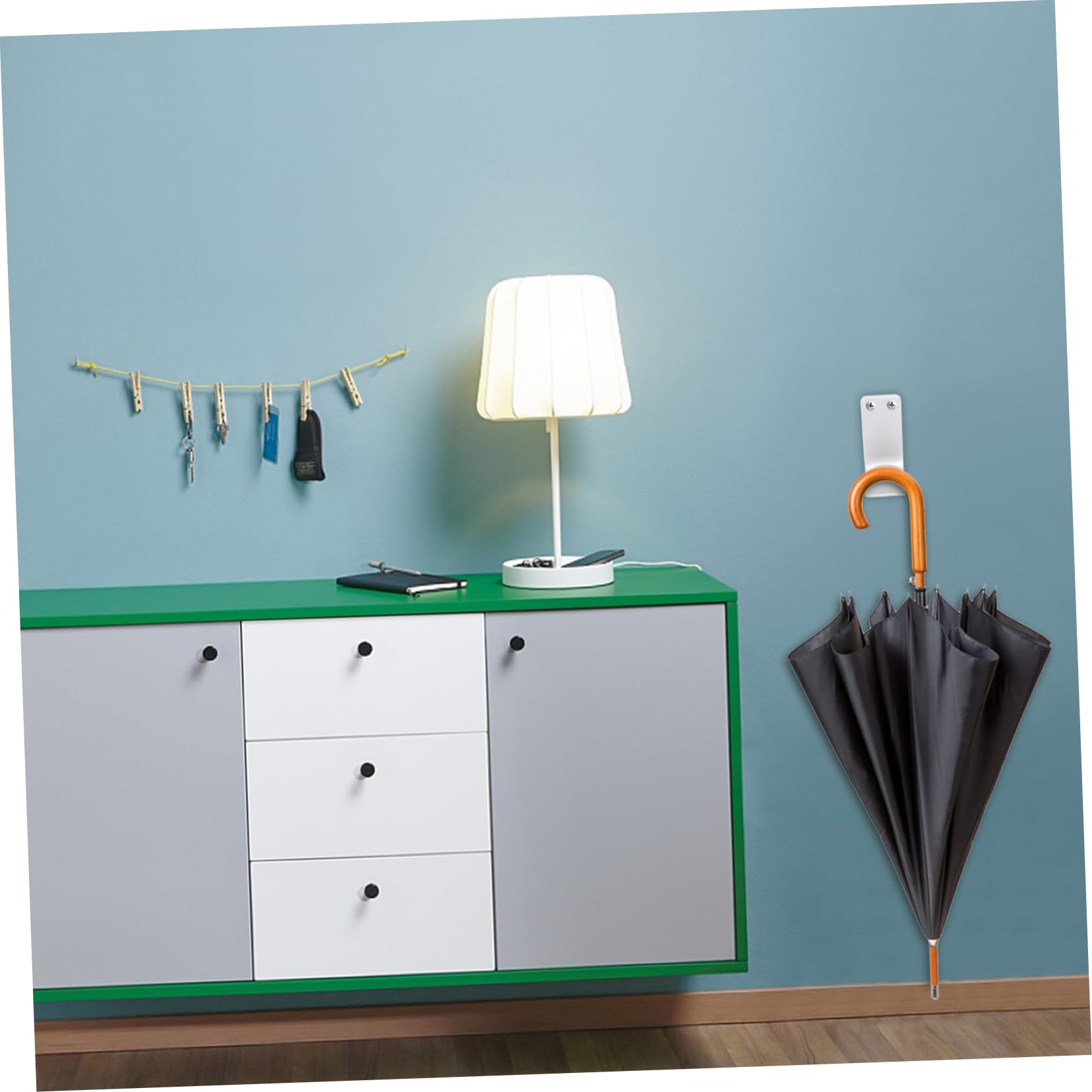 Hemobllo 3piezas Soporte De Auriculares De Aleación De Aluminio Organizador De Escritorio para Gaming Rack para Auriculares Duradero y Elegante para Mantener Tu Espacio Limpio y Ordenado