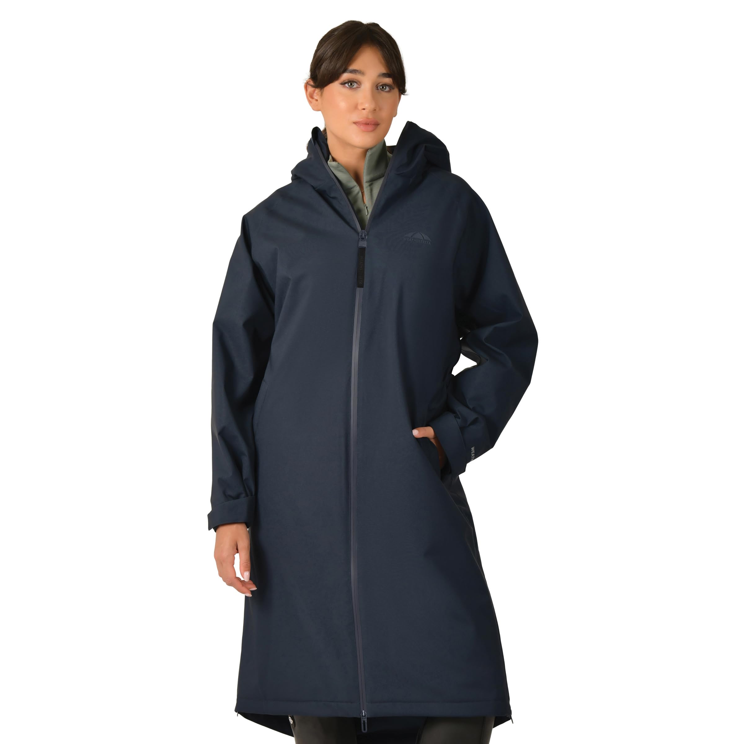WeatherBeeta All Weather Field Jacket, Navy, Ladies Extra Small-Small