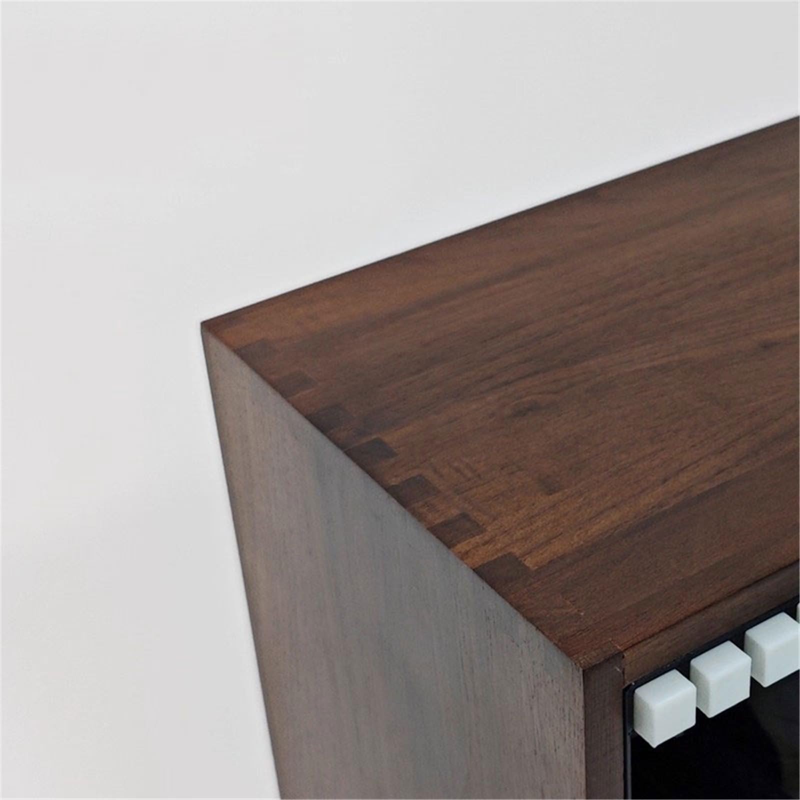 Custodia per CD Scaffale porta CD pop-up con 20 scomparti, espositore for album musicali in legno per lo studio
