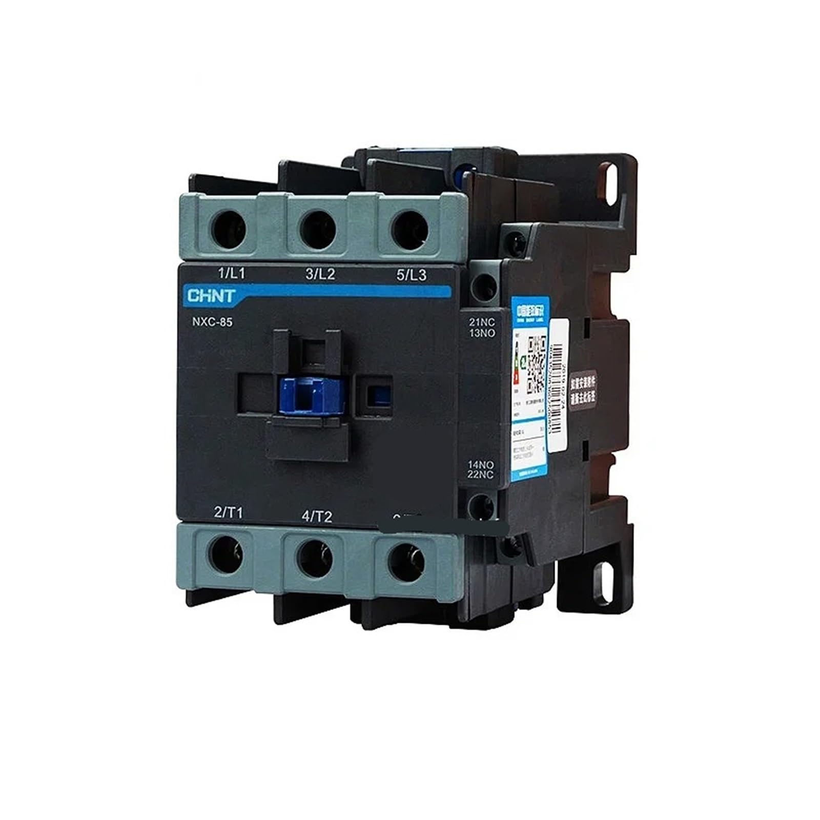 NXC-85 85A LC1D LC1 AC Contactor NO NC 3-Phase DIN Rail Mount Electric Power Contactor AC 24V 36V 110V 220V 380V(110V)