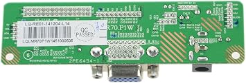 V.M70A VGA Controller Board Kit LVDS Driver for B154EW08 B154EW08 V.1 1280x800 LCD Screen
