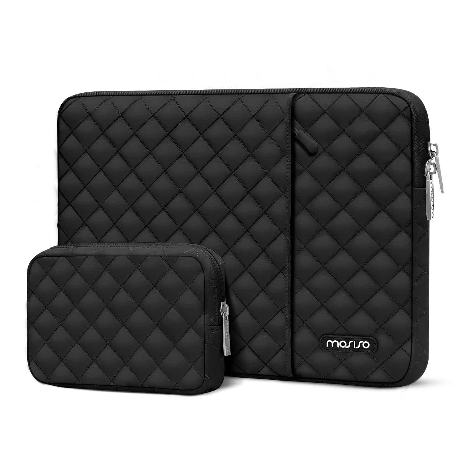 MOSISO 9-11 inch Tablet Sleeve Case for iPad A16 2025, iPad Air 11 inch M3 M2, iPad Pro 11 M4, iPad 10/9/8/7th, Galaxy Tab A9+/S9/S8/Plus 11, Square