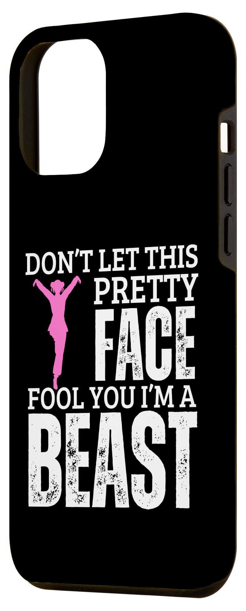 iPhone 15 Plus Kung Fu Girl I'm A Beast Funny Women Kung Fu Case - Image 2