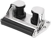 Vista 7 de JUOPZKENN Rodillo de anclaje para barco, rodillo de plomo de lancha de acero inoxidable 316, accesorios de anclaje para marinos