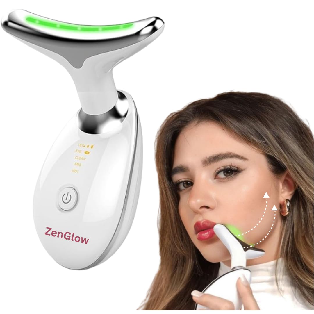 ZenGlow Face and Neck lifting massager, Facial Sculpting Device, Reduces Fine Lines and Wrinkles, Tightens Cheekbones and Jawline, Diminishes Acne and Dark Circles (B0DD38V96Y) Amazon Price History, Amazon Price Tracker