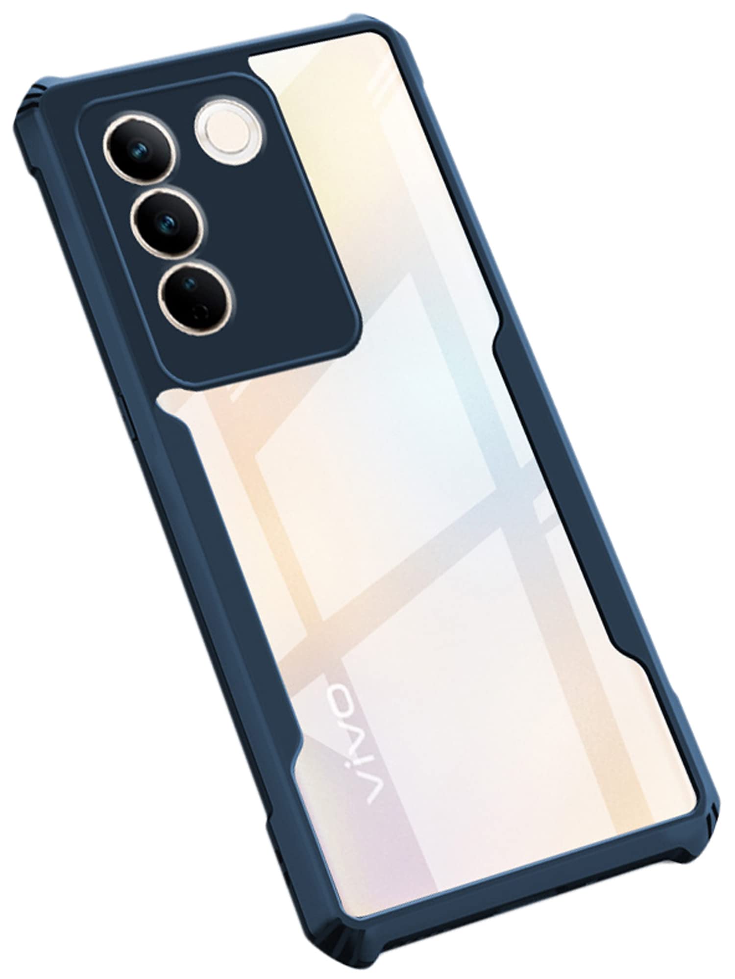 Kapa Beetle for Vivo V27 (5G) / Vivo V27 PRO (5G) Back Case | [Military Grade Protection] Shock Proof Slim Hybrid Bumper Cover (Blue) (B0BZDT43TD) Amazon Price History, Amazon Price Tracker