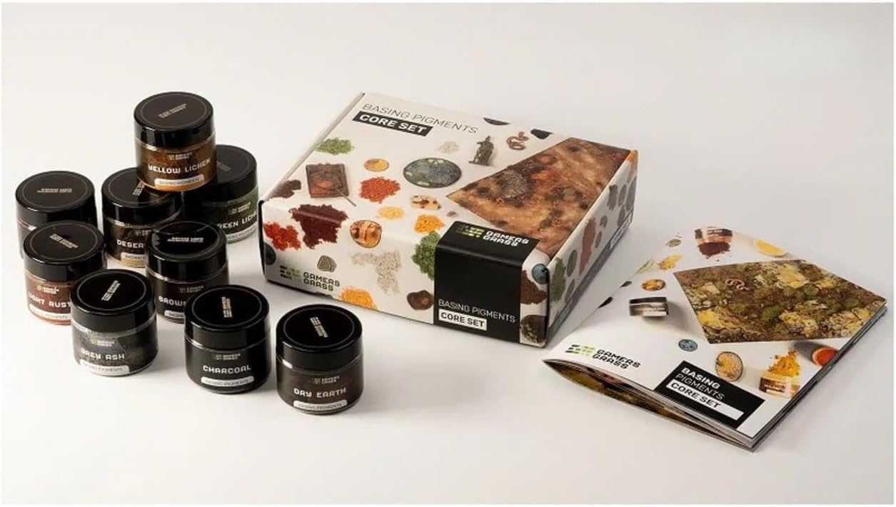 Gamers Grass Basing Pigments Core Set