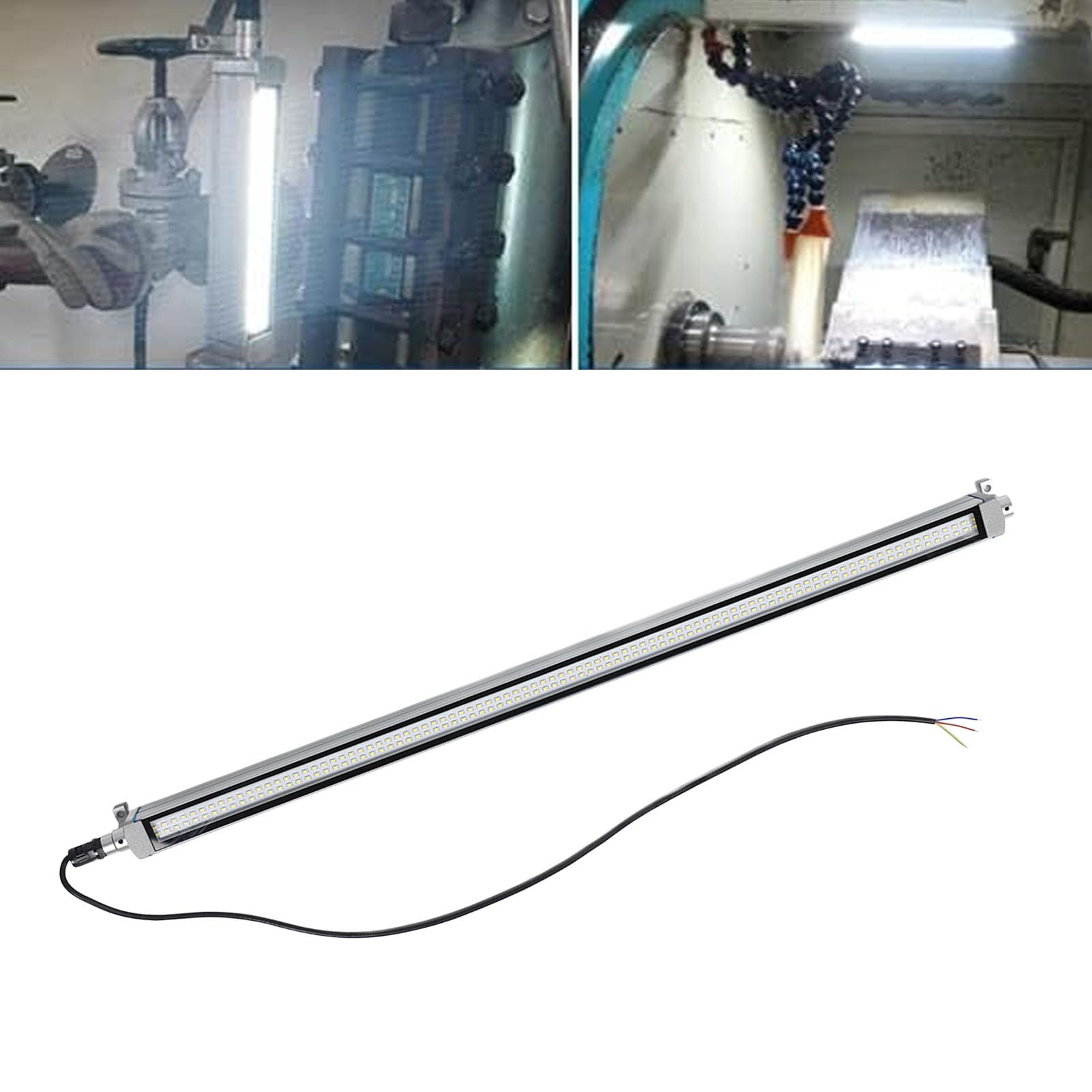28W 3000lm LED Tubo Luce da Lavoro Antideflagrante Luminoso IP66 Impermeabile All'Acqua e All'Olio 6000K Luce per Macchina 220V per Garage