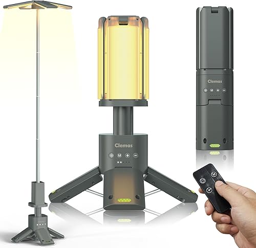 Miniatura 9 de Luces de camping telescópicas recargables de 14000 mAh, linternas magnéticas multifunción LED, iluminación para sitios de trabajo, lámpara de tienda