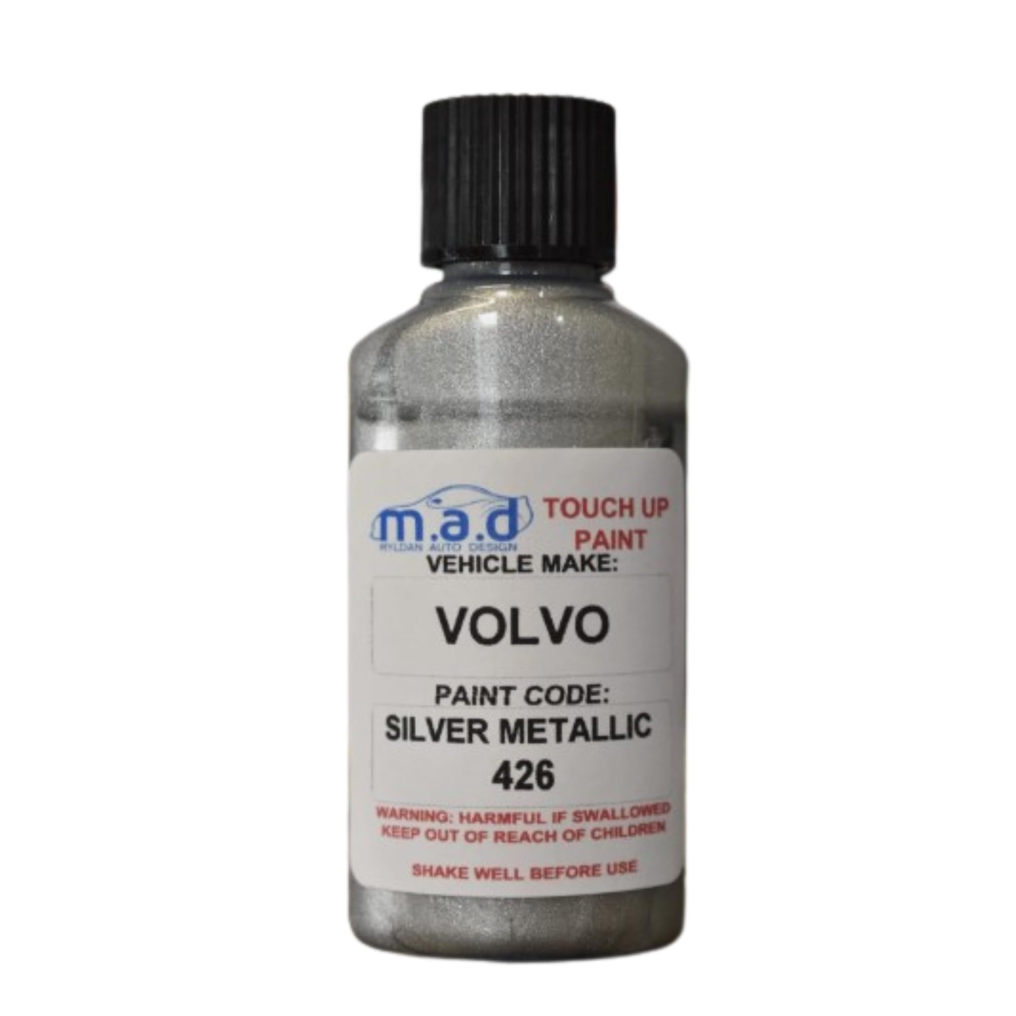 M.a.d Myldan Auto Design Silver Madpaints Touch Up Paint For Volvo Metallic 426 Paint Kit 30Ml Chip Scratch Repair V40 V60