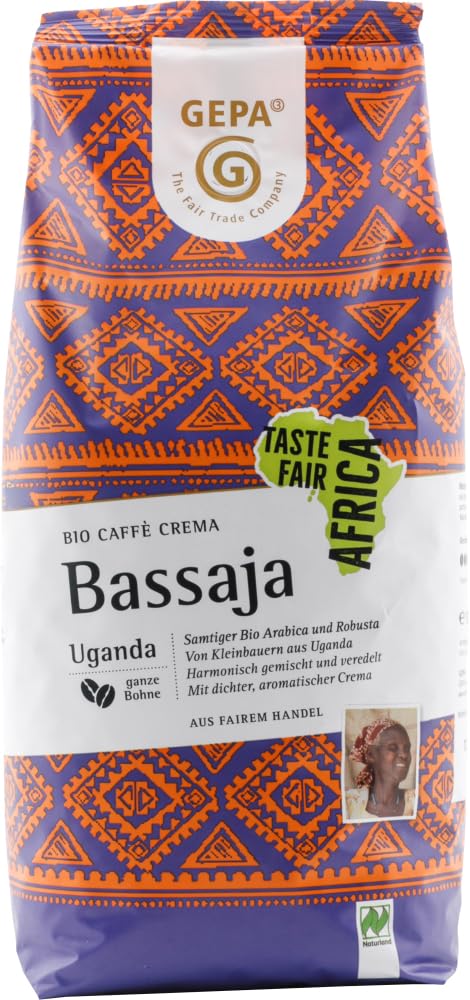 Afrika Caffé Crema Bassaja 2 x 1000 g