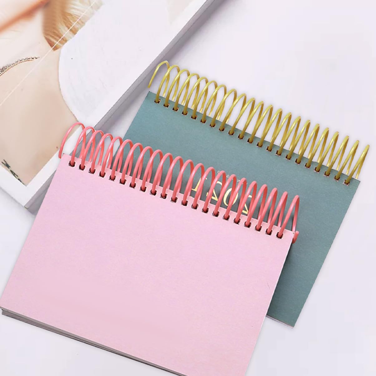 jojofuny 4 Set Libro Della Bobina Forniture Per Rilegatori Di Libri Bobine Di Libri Vincolanti Cerchi Per Raccoglitori Di Fogli Sciolti Fermagli Per Libri Anelli 12 Pezzi * 4