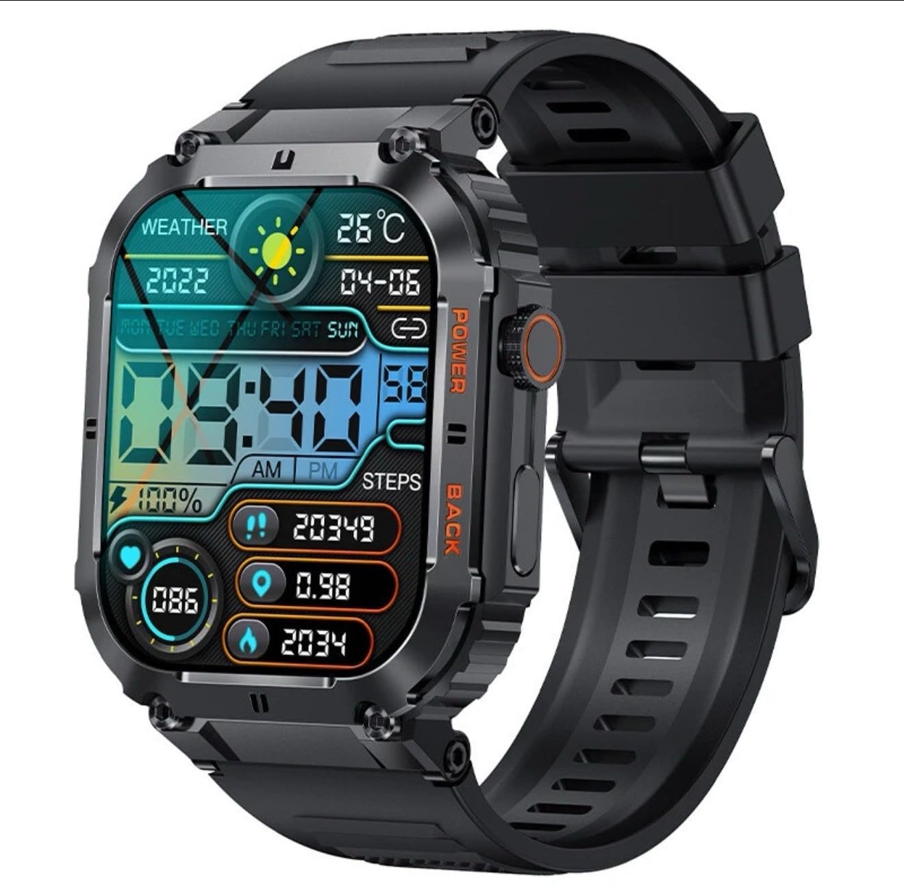 Amazon.com: SGNICS Smart Watch for Google Pixel 8 Military Smart
