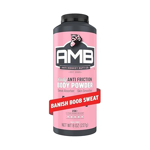 Miniatura 2 de Polvo Corporal Anti Monkey Butt para Mujeres, Libre de Talco, Alivio del Sudor y las Rozaduras con Calamina, Fórmula Hipoalergénica, 8 onzas