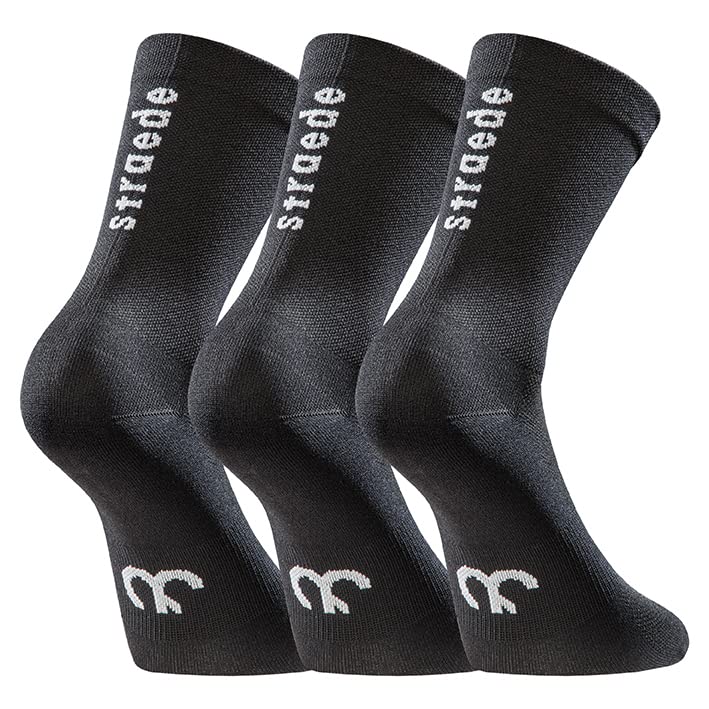 straede® 3 Paar Radsocken, Lange Fahrrad Socken, Atmungsaktive...