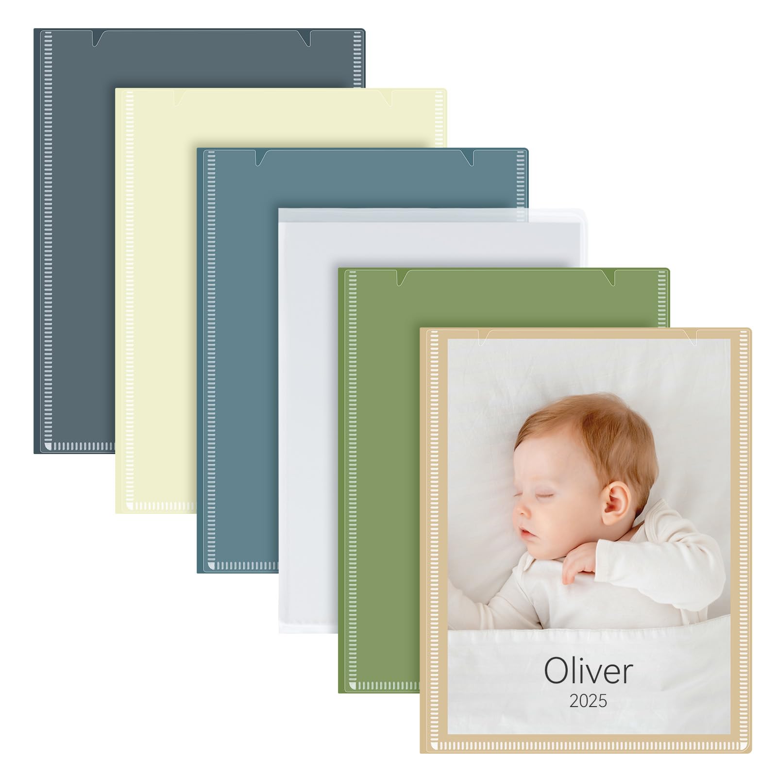 Album photo 10x15 à pochette personnalisable avec 26 pages de protection