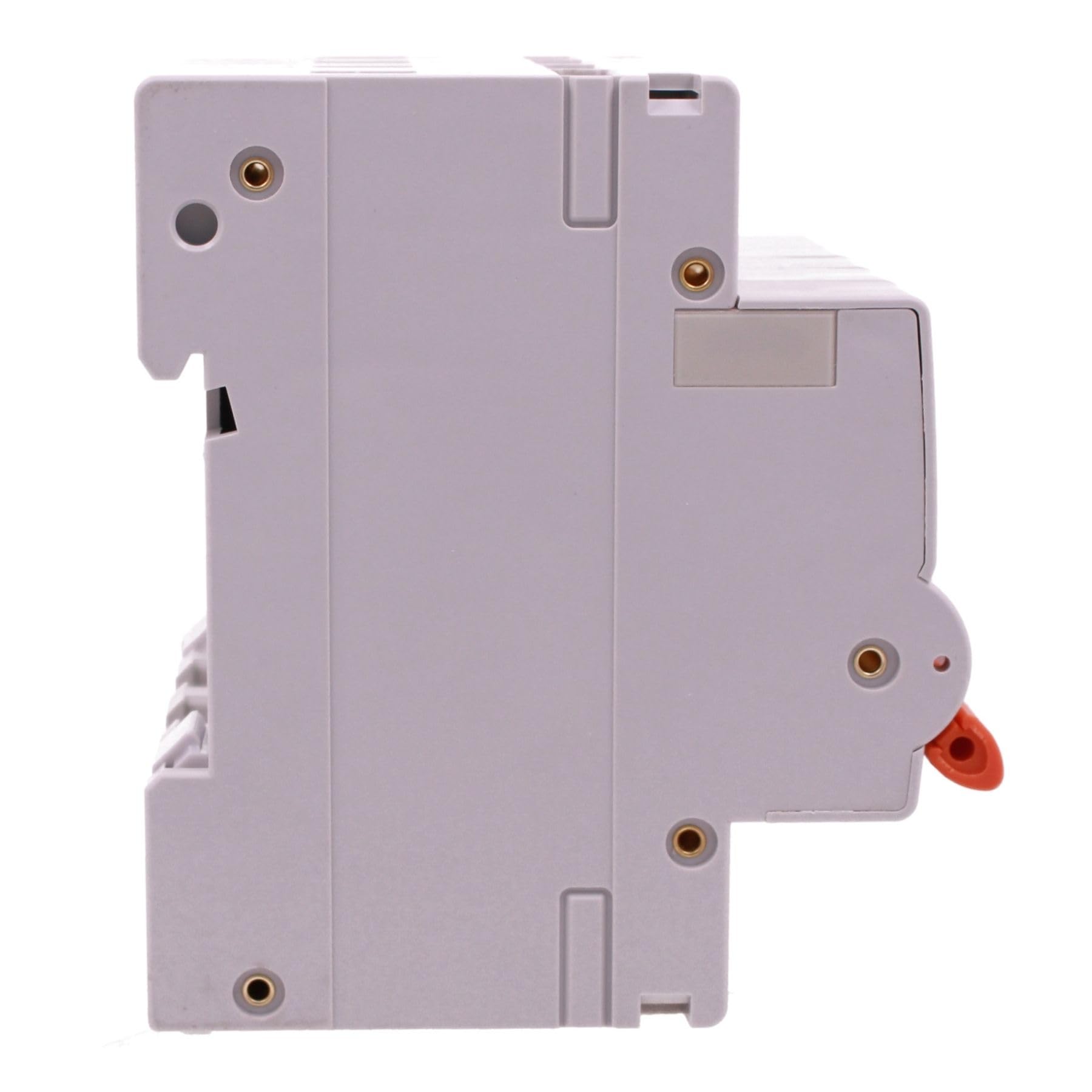 RCBO Selettivo Trifase 4P Veri, Tipo A(S) 300mA 32A C32, Interruttore Magnetotermico Differenziale Tipo S Classe A Curva C 6kA, Ritardo 500ms, 4 Moduli DIN 380V AC,Doppia Leva e Diagnostica Visiva