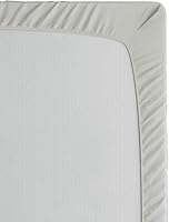 Vista 208 de Ambesonne - Sábana bajera ajustable multicolor, en colores y tres tamaños Azul y gris