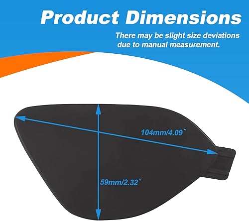 Miniatura 5 de Cubierta de gancho de remolque para parachoques delantero, tapa de ojo de remolque para Volvo S60 S60L V60 2014 2015 2016 2017 2018 39820294