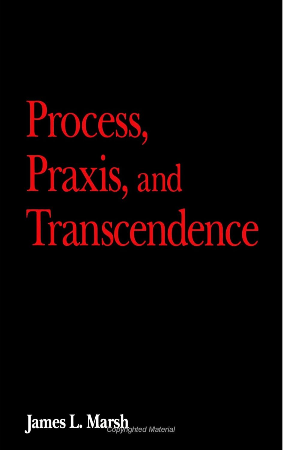 Process, Praxis, and Transcendence (Philosophy Social Sciences): Marsh ...