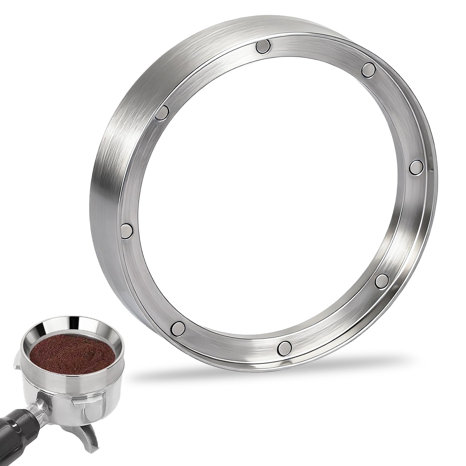 54mm Magnetic Dosing Funnel for Espresso Portafilter