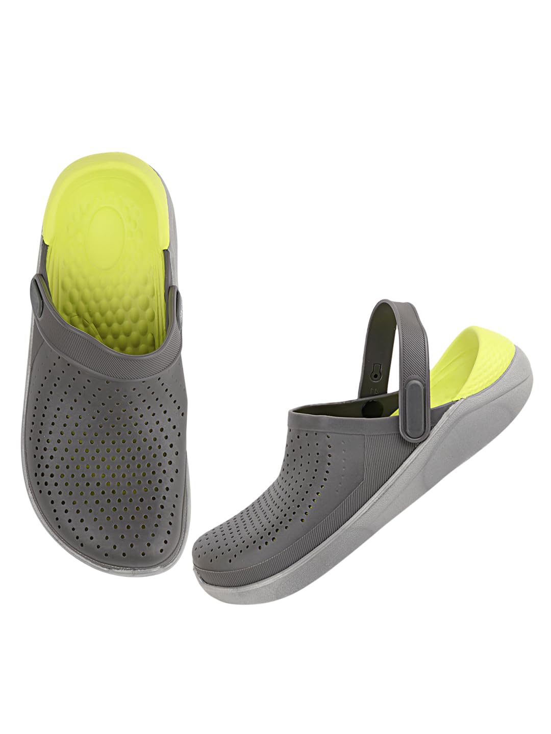 SilverArrow Men Causal Flip Flop Clog Mule Sandal for Mens and Boys Grey Green (B0DFY6JS9M) Amazon Price History, Amazon Price Tracker