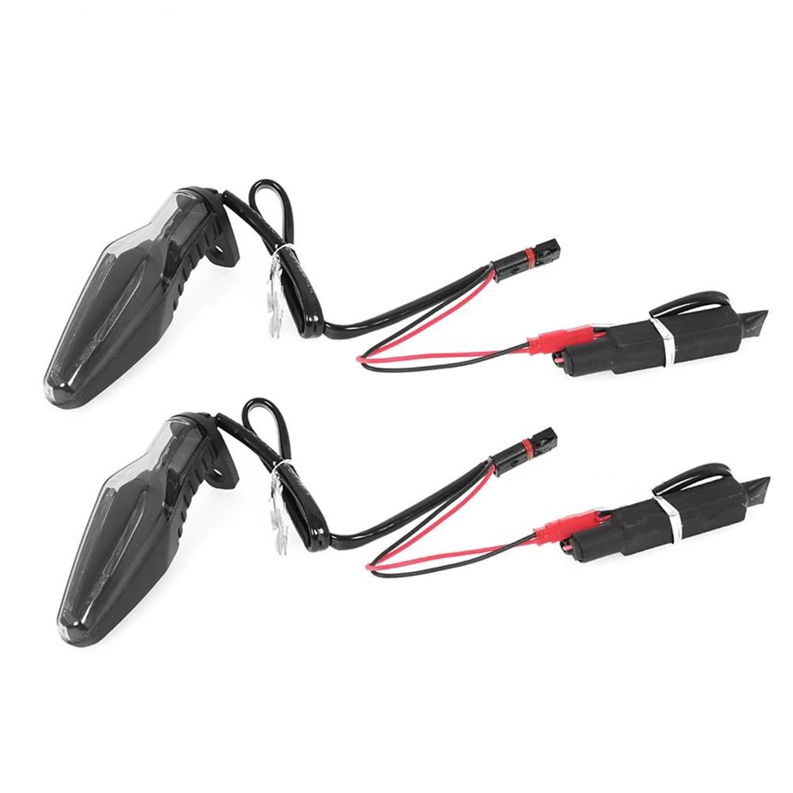 Moto Indicatore Indicatori Indicatore Luminoso di Svolta per Moto Lampada Lampeggiante Impermeabile per B&MW S1000 RR G310GS G310R R Nove T Scrambler Puro Urbano Luci Stop(Fumo 4 Pezzi)