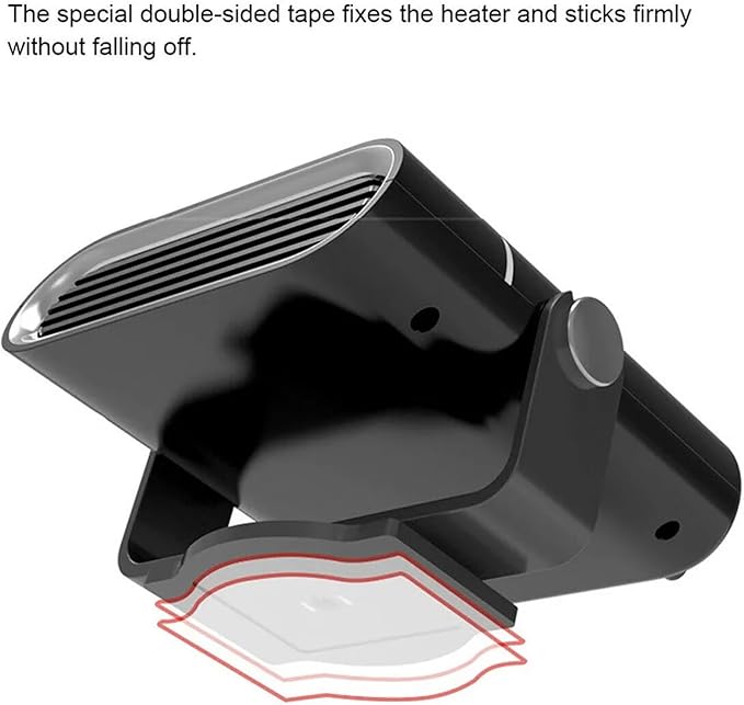 Calefactor Eléctrico Portátil 12V/150W Convector 2 Velocidades miniatura 6